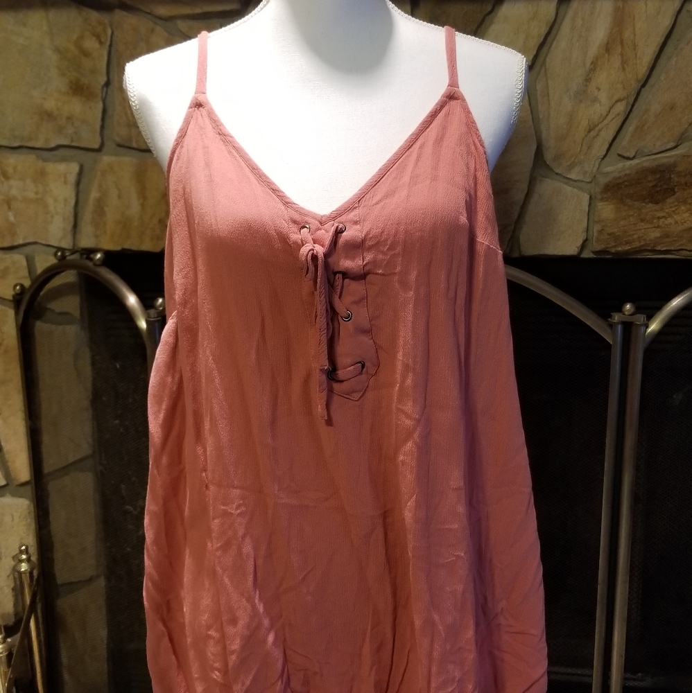 Torrid Asymetrical Boho Tank Top/Cami  Size 2 EUC